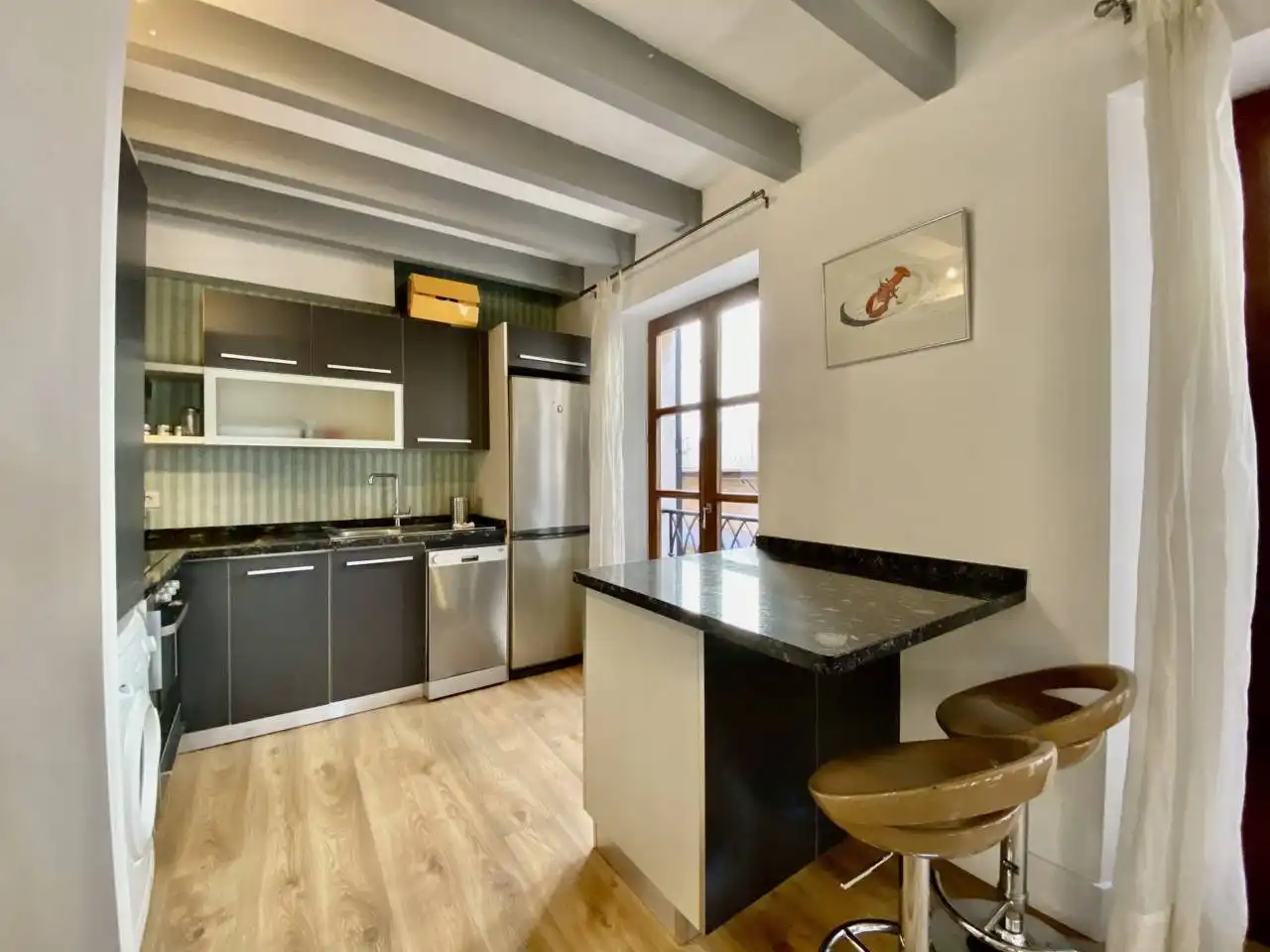 Cuina de Pis en venda en  Palma de Mallorca amb Aire condicionat, Calefacció i Parquet