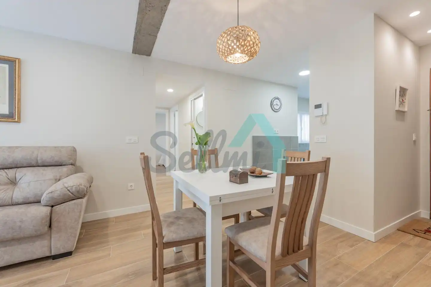 Dining room of Flat for sale in Oviedo   with Heating and Furnished