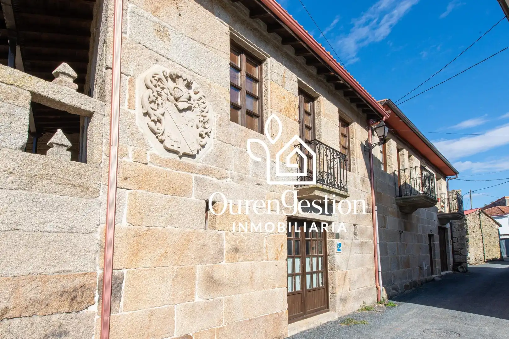 Vista exterior de Finca rústica en venda en Baltar amb Calefacció, Jardí privat i Terrassa