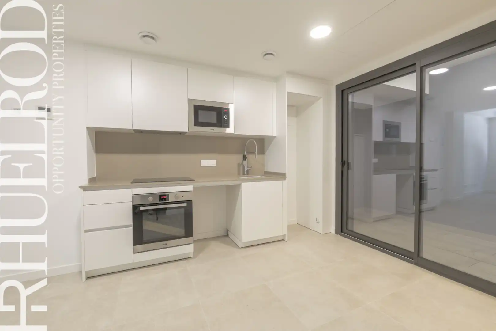Küche von Maisonette zum Verkauf in Badalona mit Klimaanlage, Heizung und Parkett