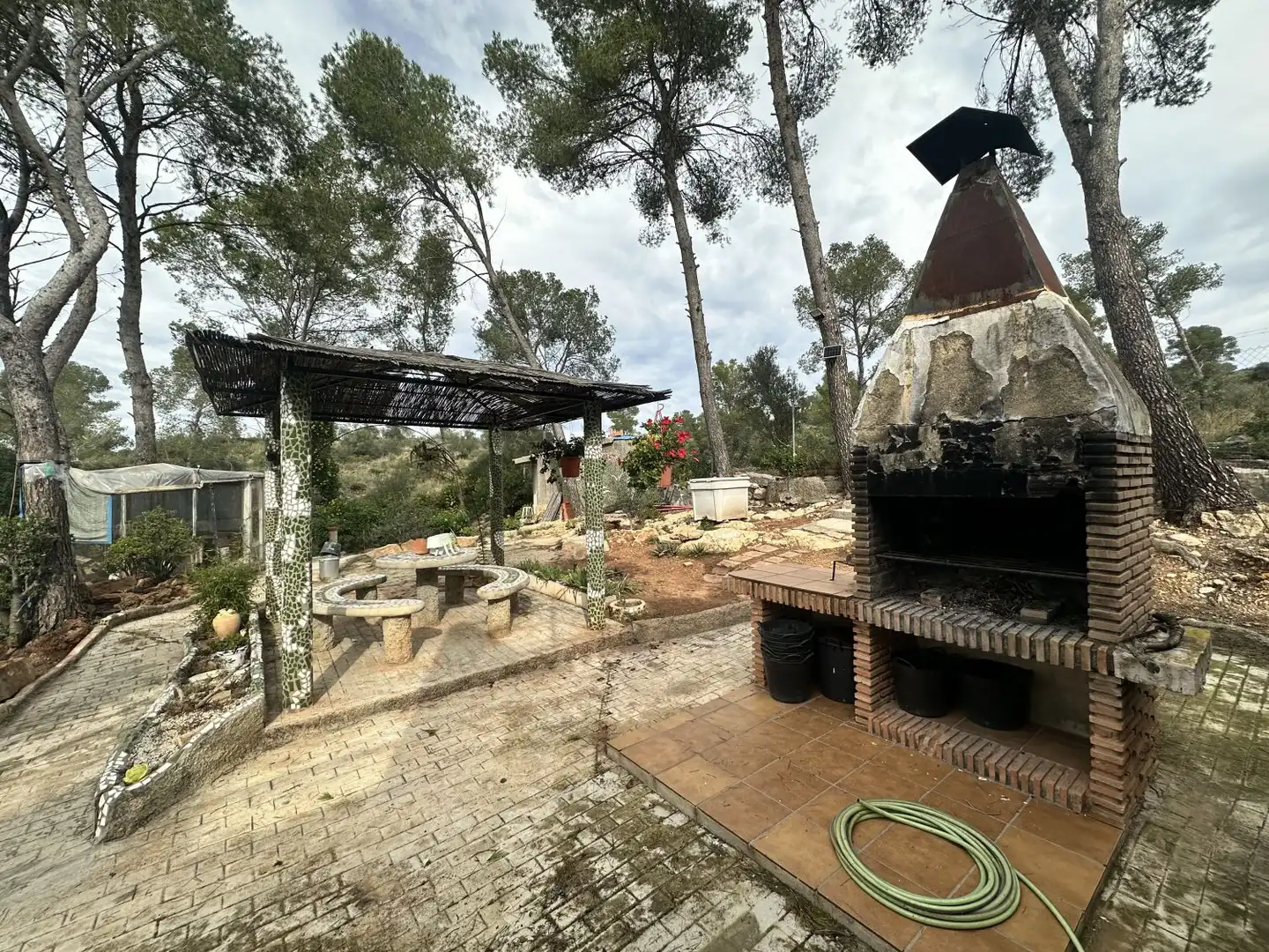 Garden of Houses for sale in Alfara de la Baronia  with Heating, Private garden and Terrace