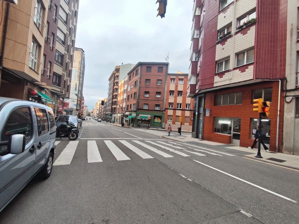 Exterior view of Flat for sale in Gijón   with Heating and Furnished