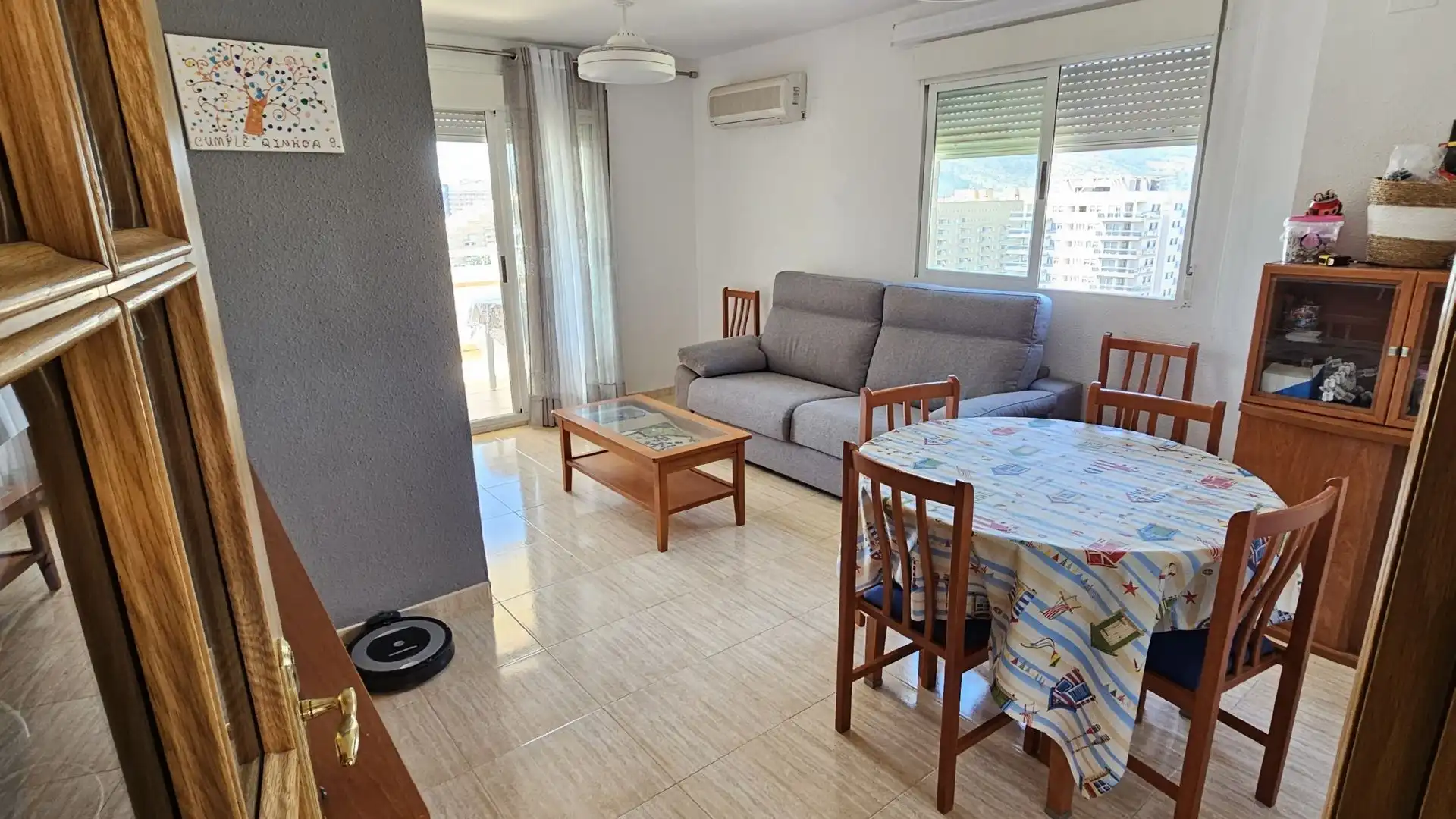 Sala d'estar de Apartament en venda en Oropesa del Mar / Orpesa amb Aire condicionat, Calefacció i Terrassa