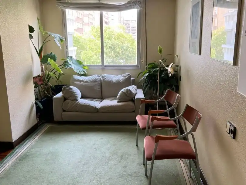 Living room of Office for rent in  Pamplona / Iruña  with Heating, Terrace and Furnished