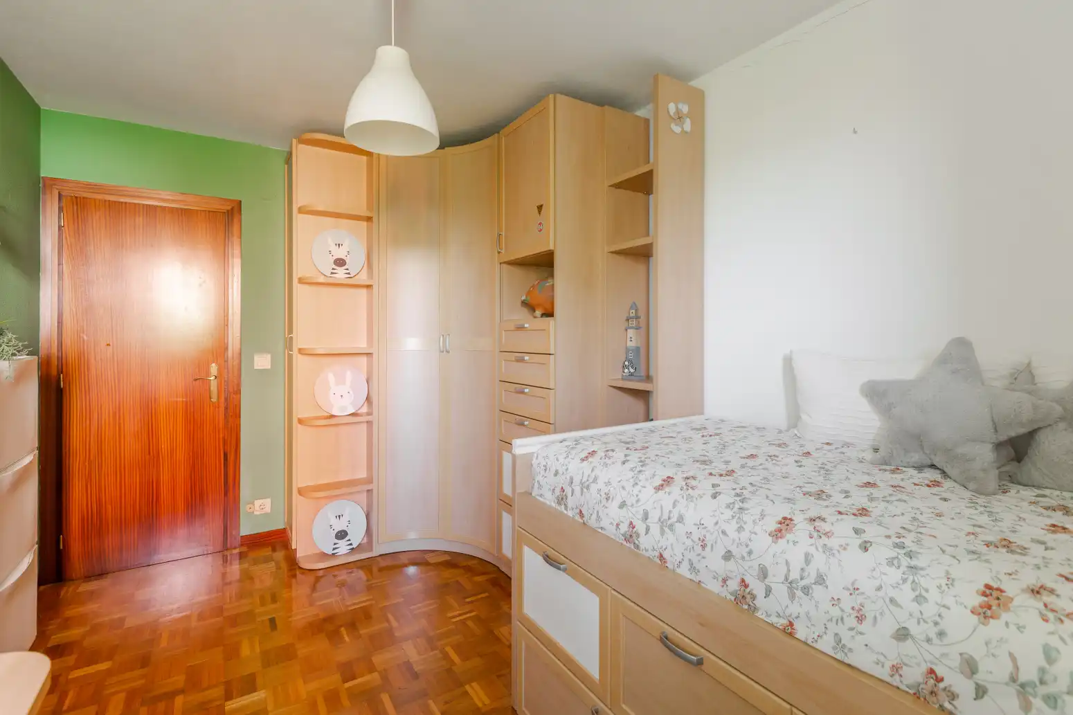 Bedroom of Flat for sale in  Pamplona / Iruña  with Heating and Storage room