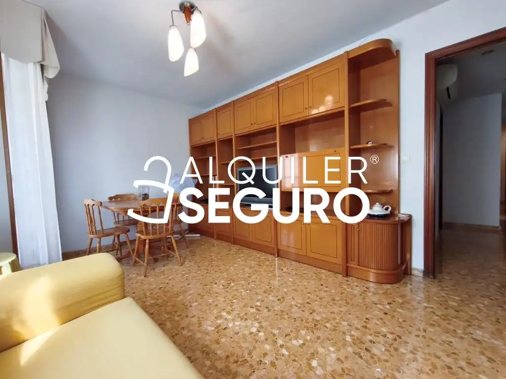 Living room of Flat for rent in Alicante / Alacant  with Air Conditioner, Terrace and Swimming Pool