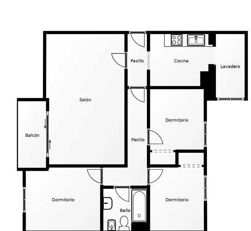 Flat for sale in Córdoba  with Terrace