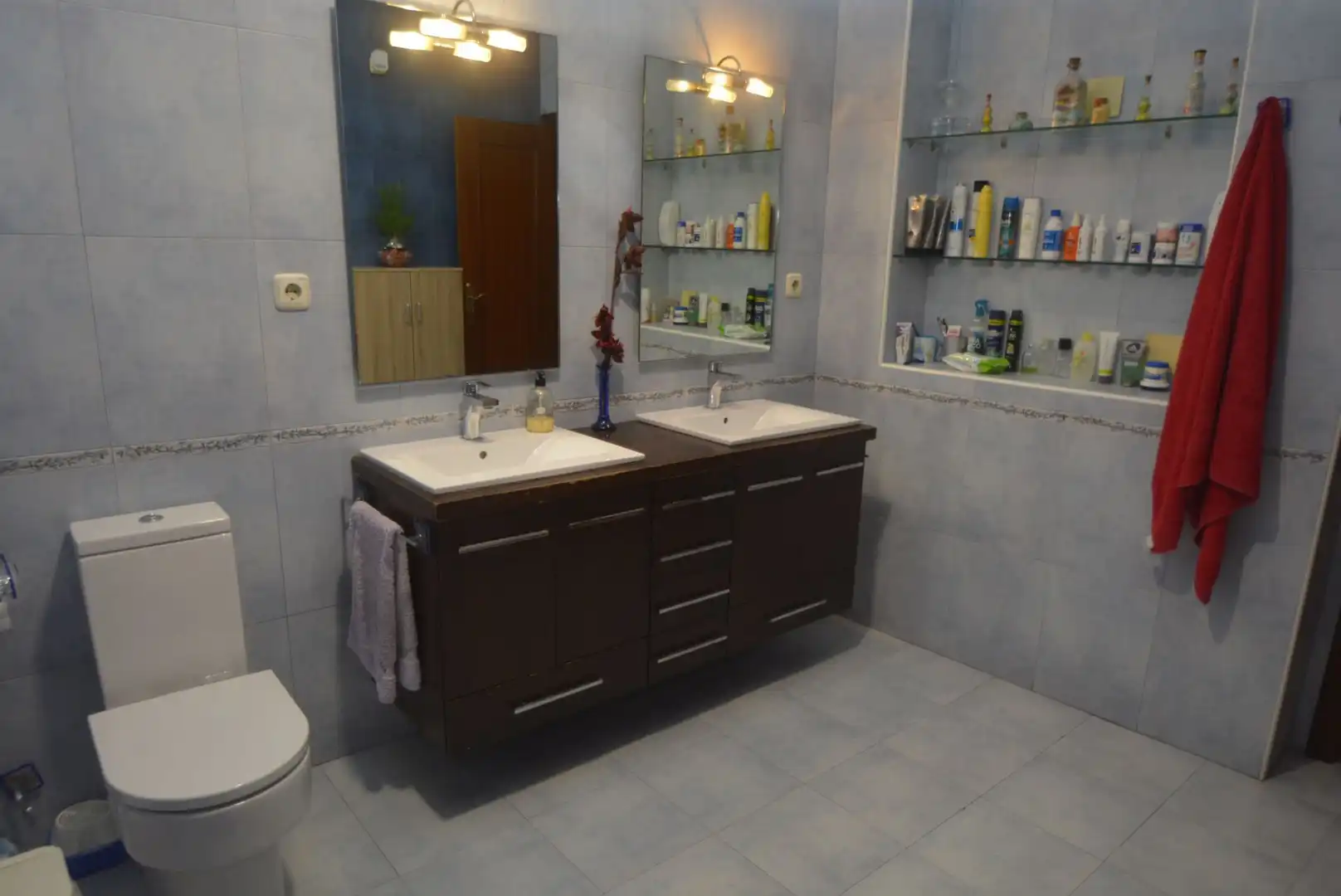 Badezimmer von Haus oder Chalet zum Verkauf in Las Torres de Cotillas mit Klimaanlage, Heizung und Privatgarten
