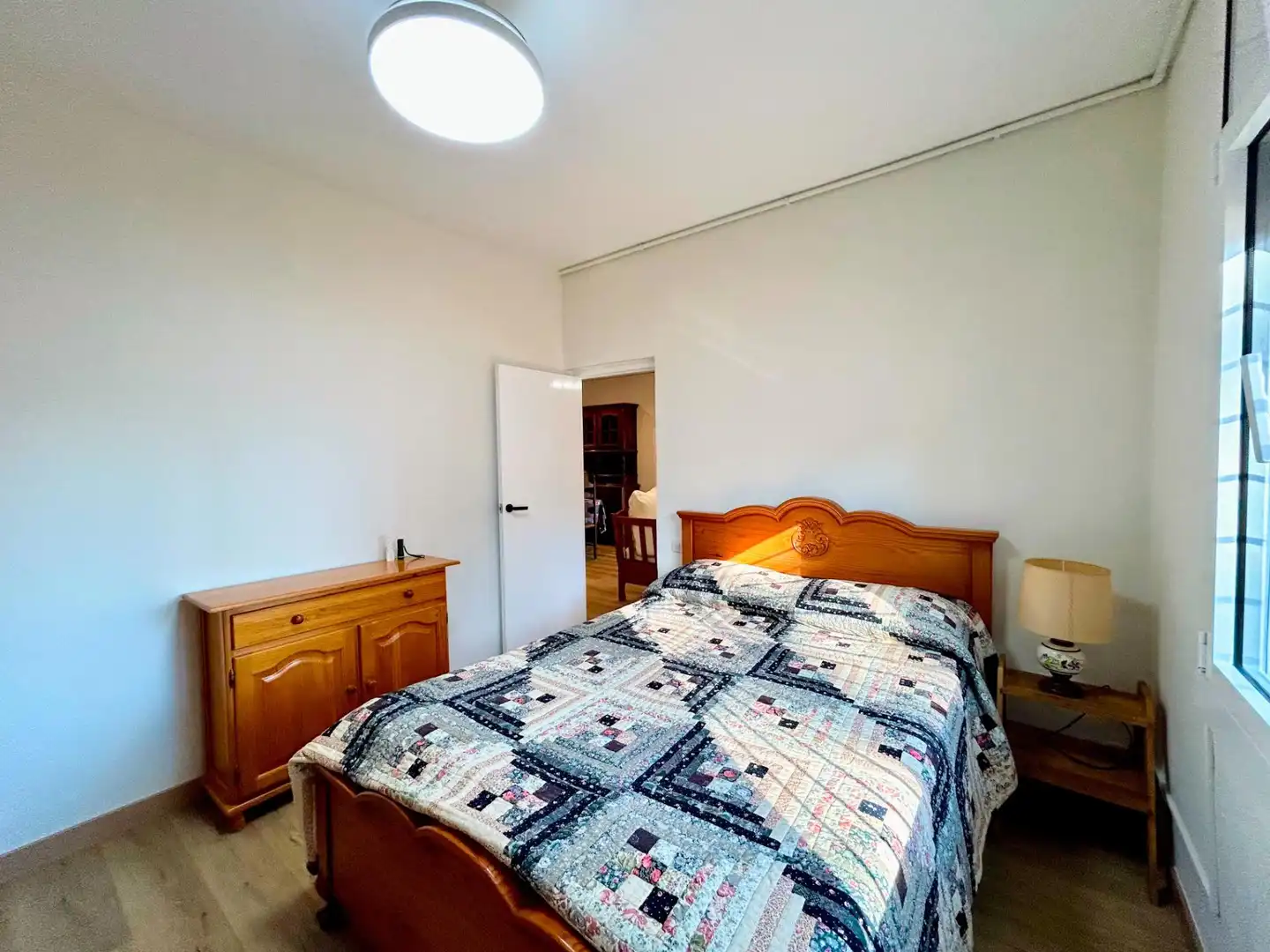 Bedroom of Flat for rent in Sant Cugat del Vallès  with Private garden, Parquet flooring and Terrace
