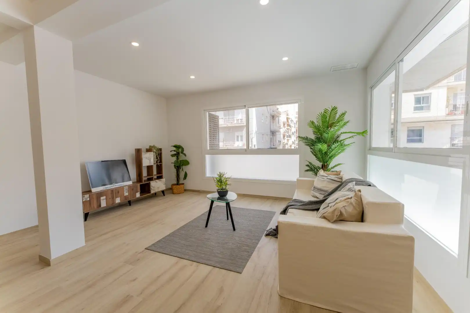 Sala d'estar de Pis en venda en Elche / Elx amb Aire condicionat