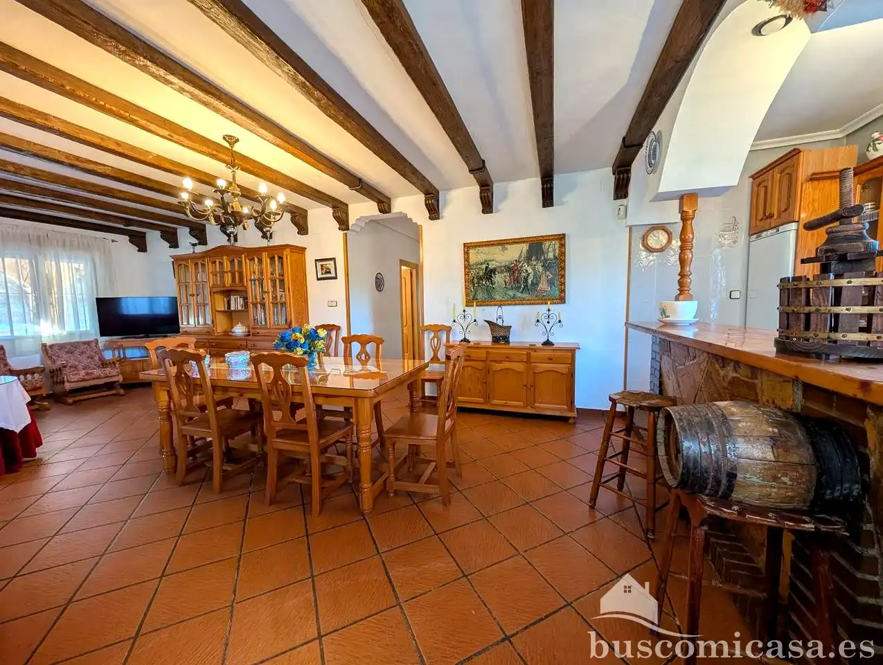 Comedor de Piso de alquiler en Linares con Aire acondicionado y Amueblado