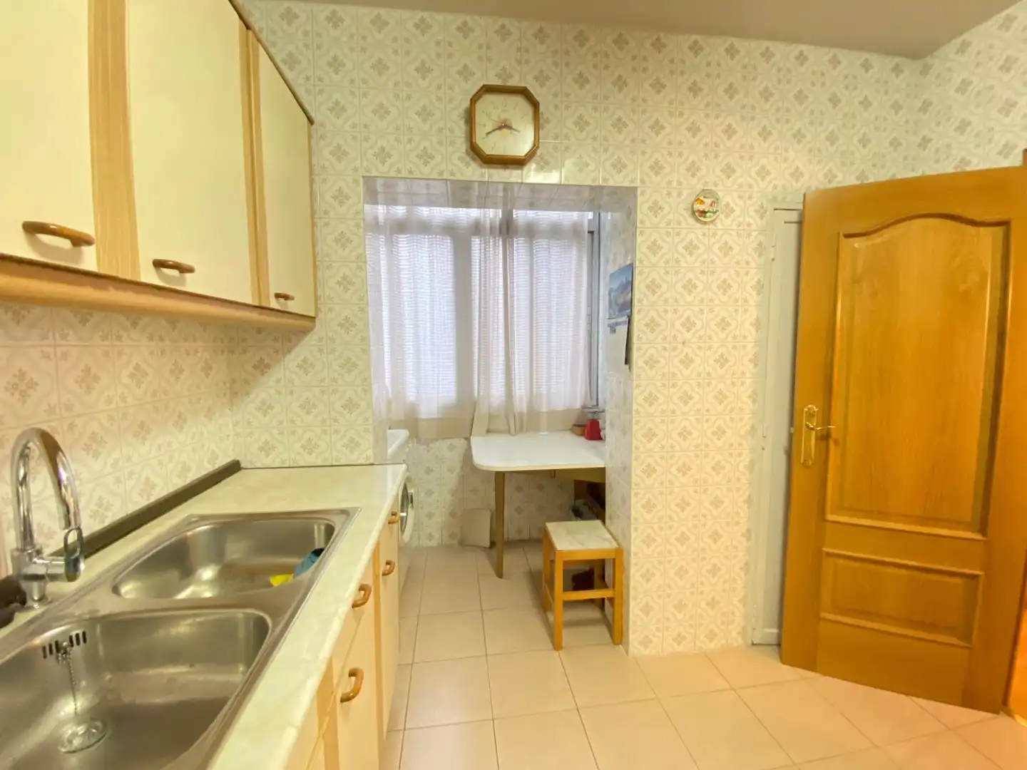 Cocina de Piso en venta en Madrid con Terraza, Amueblado y Horno
