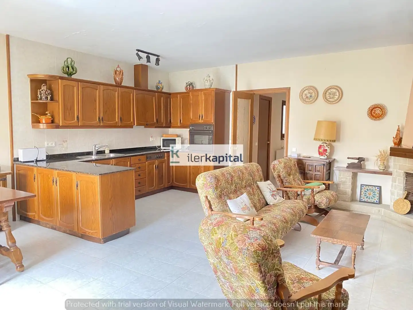 Cocina de Casa o chalet en venta en Castelldans con Calefacción, Jardín privado y Trastero