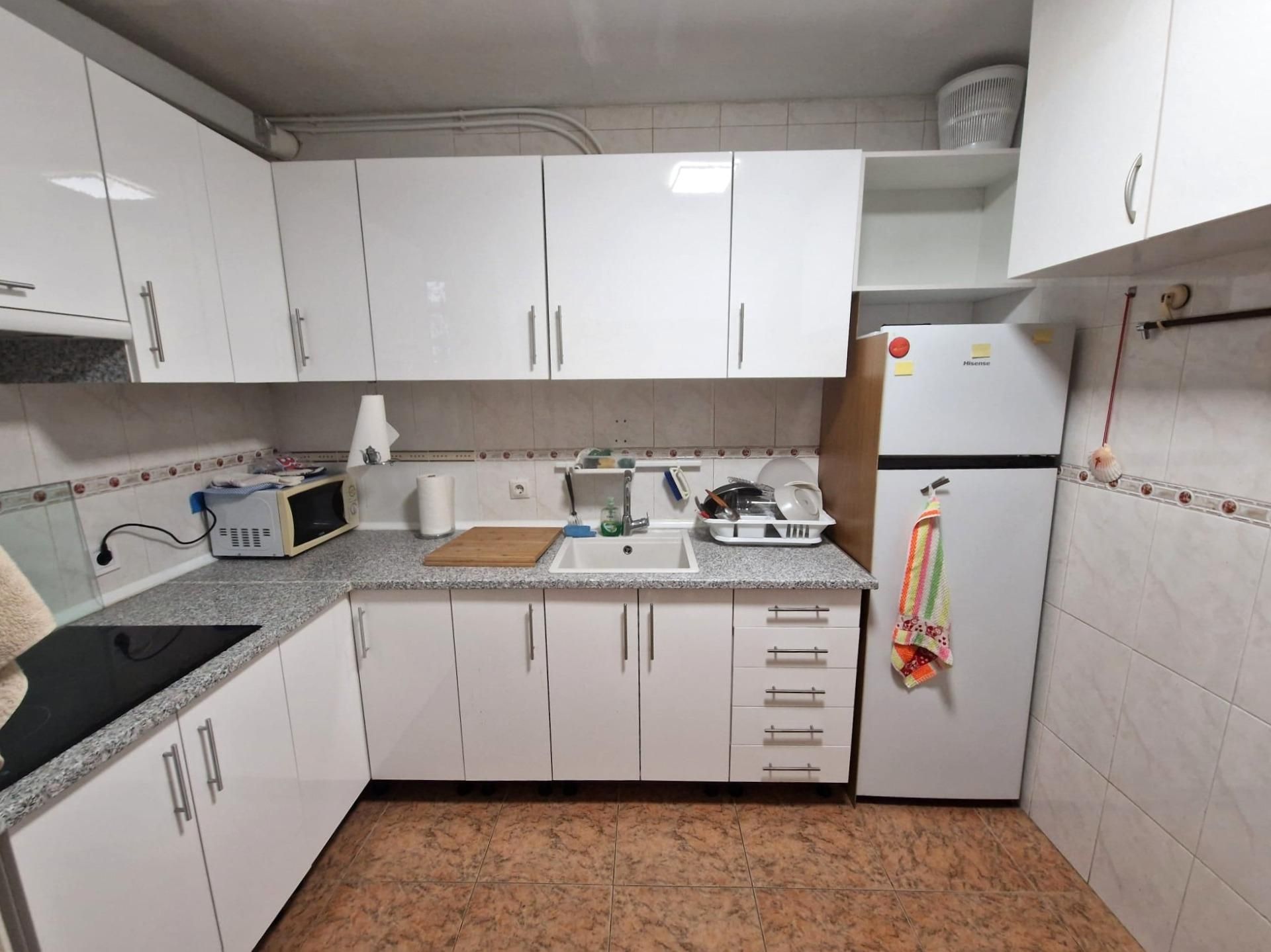 Küche von Wohnung zum Verkauf in Plasencia mit Möbliert und Balkon