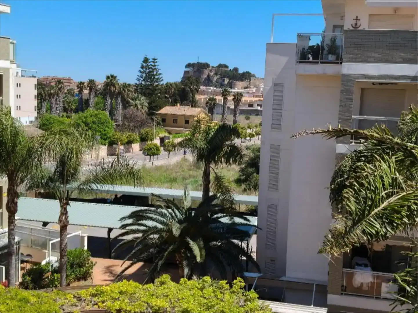 Vista exterior de Pis en venda en Dénia amb Aire condicionat i Piscina