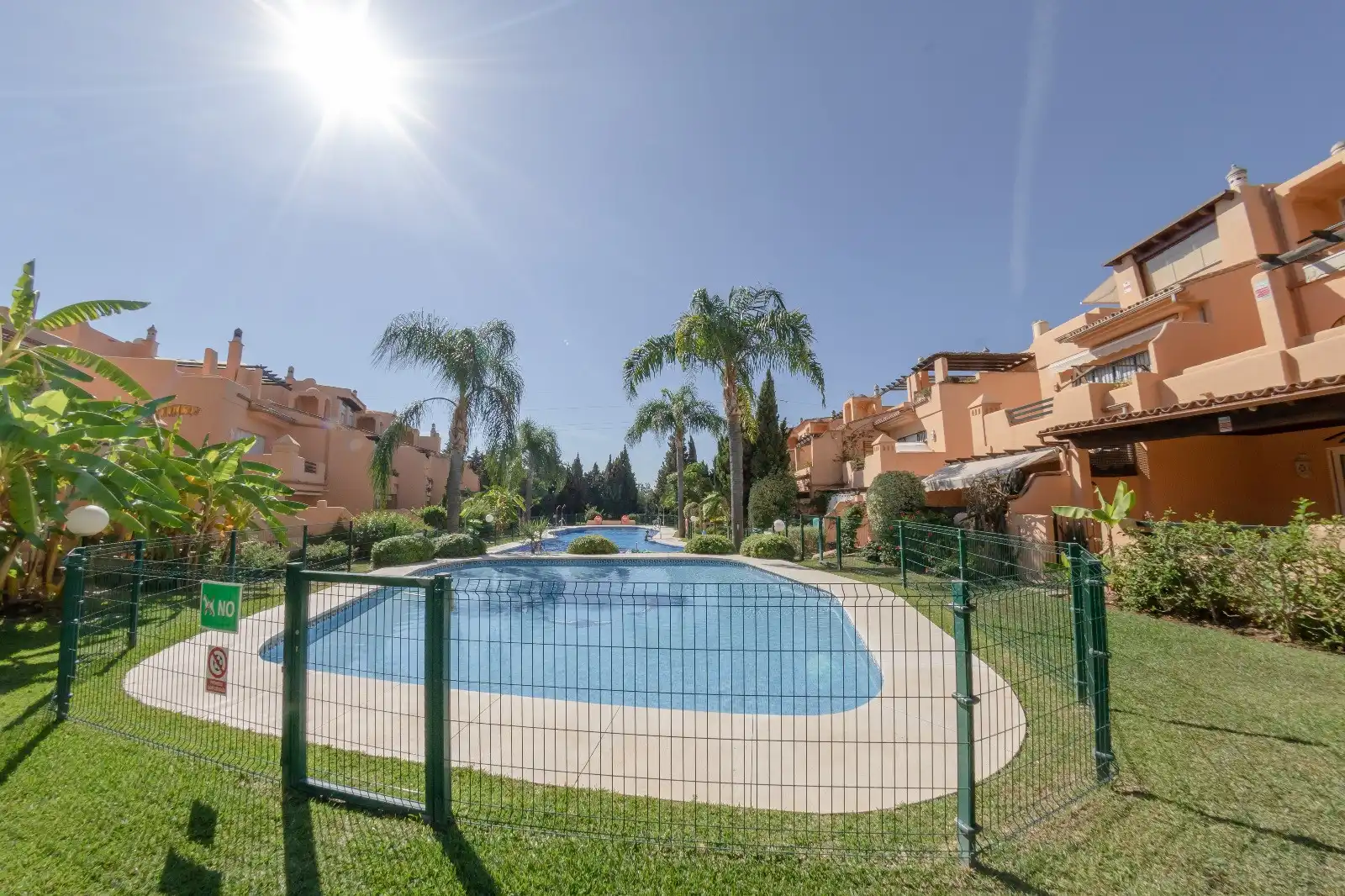 Garden of Detached homes for rent in Marbella  with Air Conditioner, Terrace and Storage room