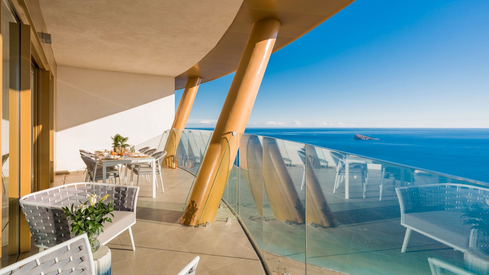 Terrassa de Apartament en venda en Benidorm amb Aire condicionat, Calefacció i Terrassa
