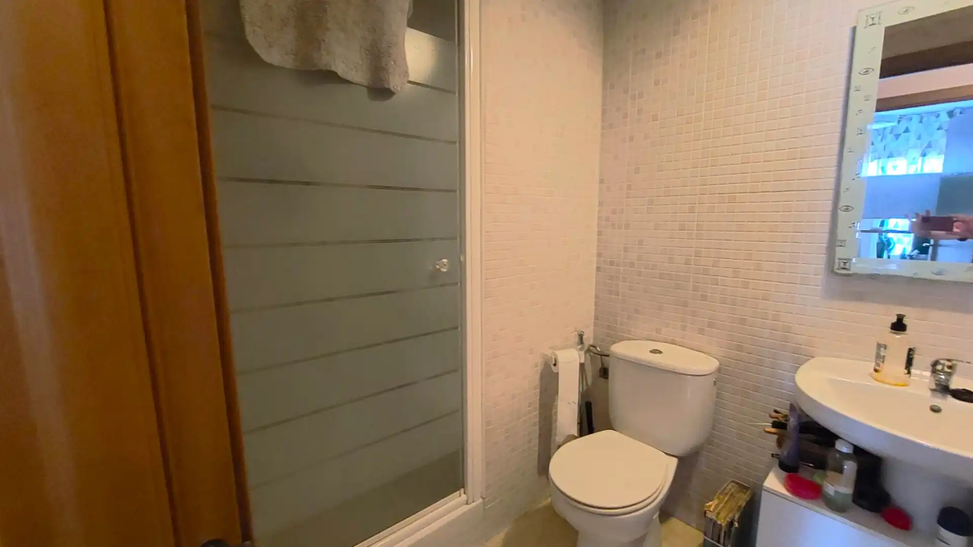 Bany de Pis en venda en Terrassa amb Calefacció, Parquet i Terrassa