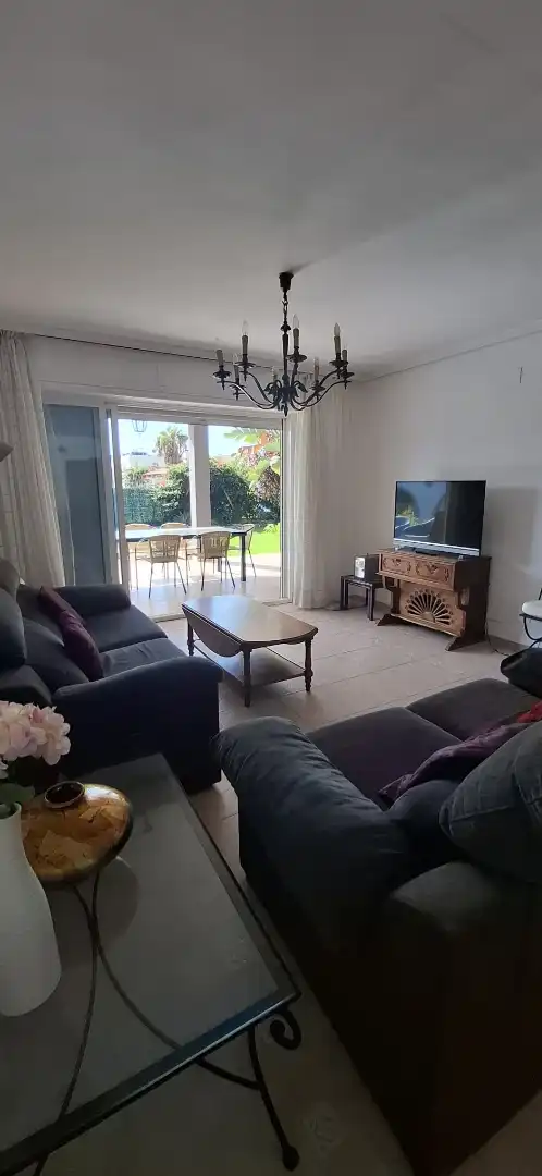 Sala de estar de Casa o chalet en venta en Benicasim / Benicàssim con Calefacción, Jardín privado y Terraza