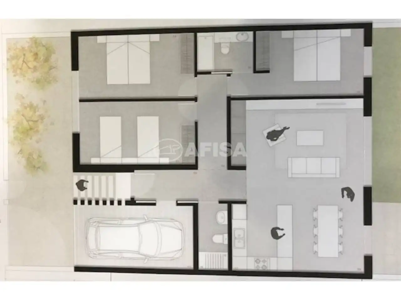 Houses for sale in Sils  with Air Conditioner, Heating and Private garden