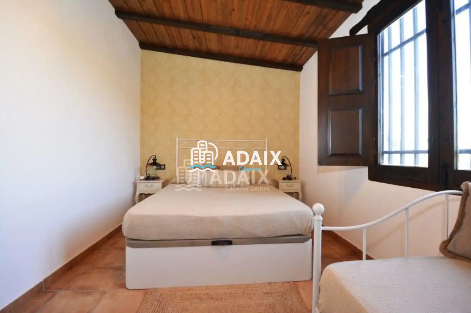 Habitación de Finca rústica en venta en Aliseda con Aire acondicionado y Terraza