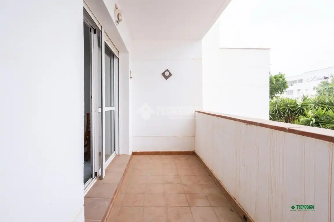 Balcony of Flat for sale in Almería  with Air Conditioner
