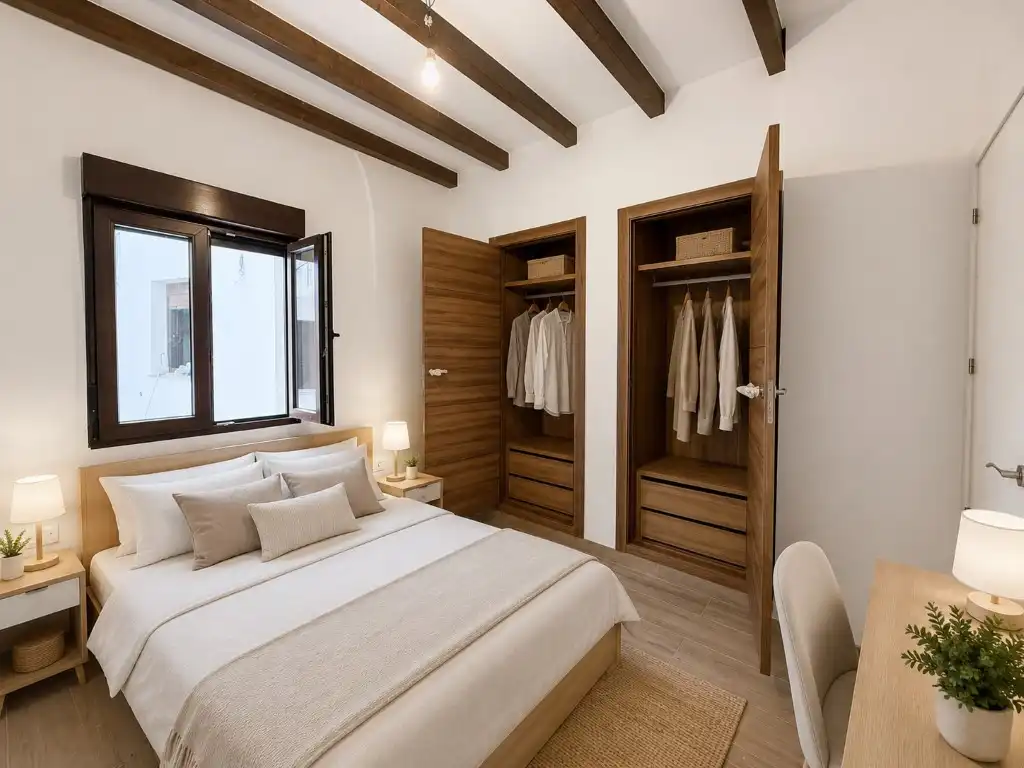 Bedroom of Flat for rent in Córdoba  with Furnished