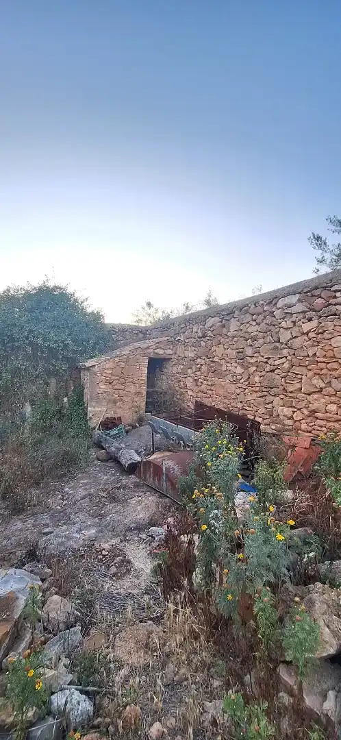 Vista exterior de Finca rústica en venda en Vall d'Alba