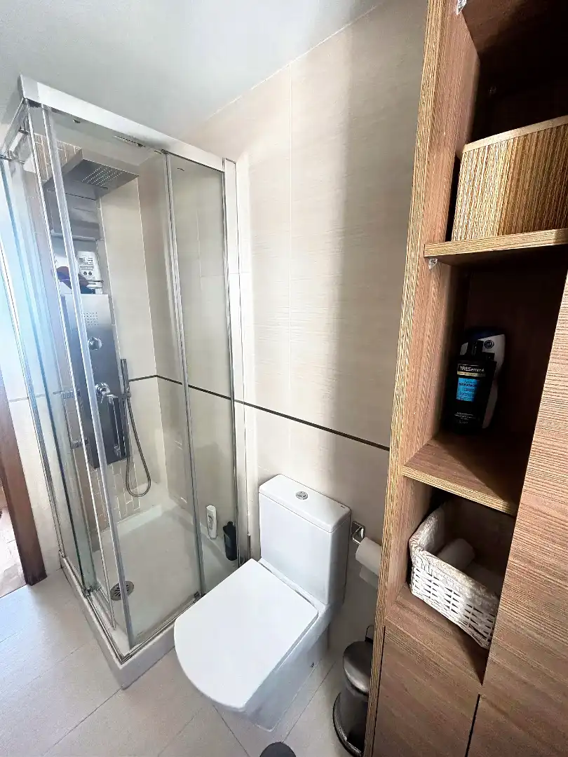Bathroom of Flat for sale in Burela  with Heating, Parquet flooring and Storage room