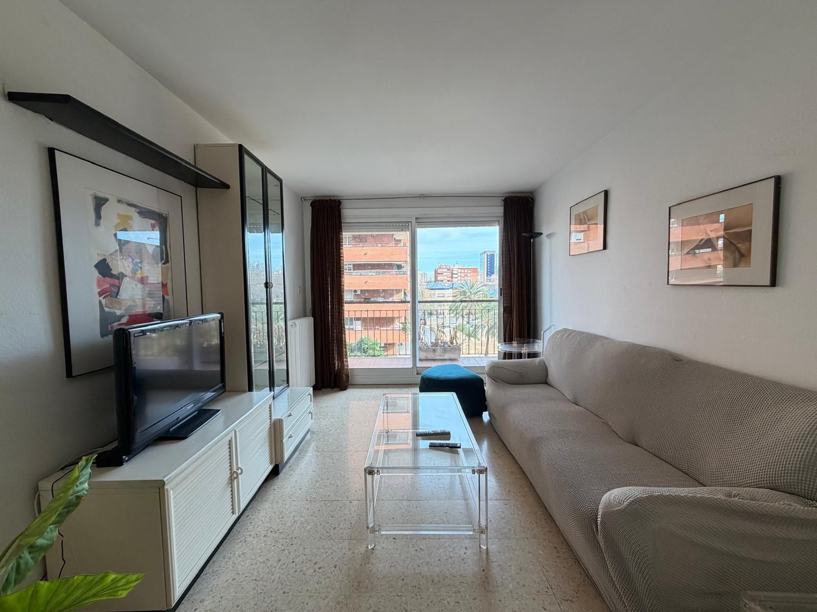 Living room of Flat to rent in  Barcelona Capital  with Heating and Balcony