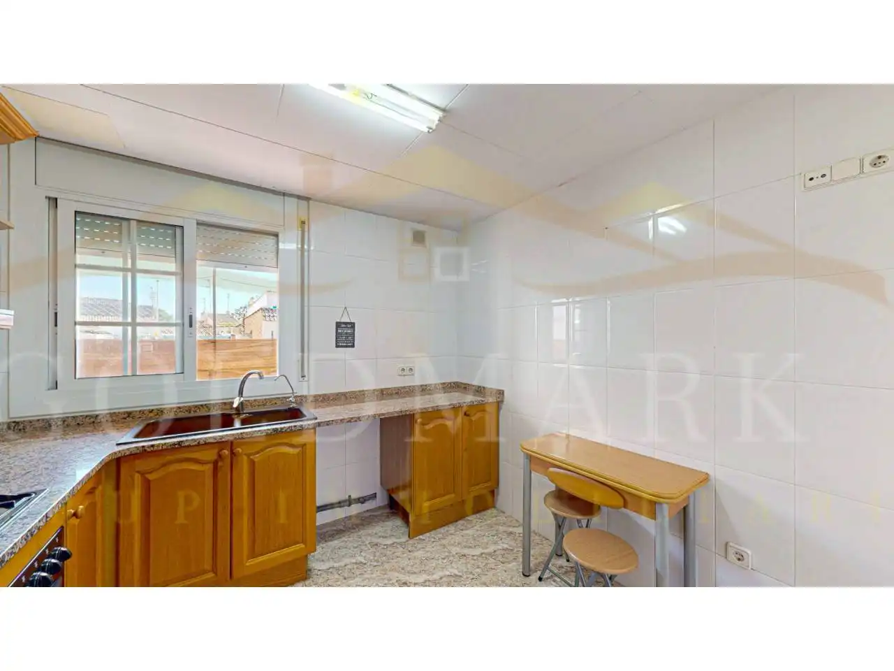 Kitchen of Flat for sale in Cubelles  with Air Conditioner, Heating and Terrace