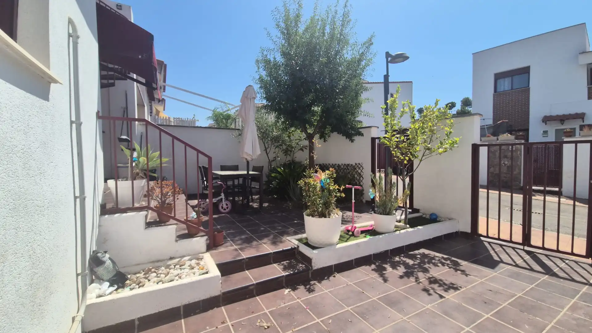 Terrassa de Casa adosada en venda en Murcia amb Aire condicionat, Jardí privat i Terrassa