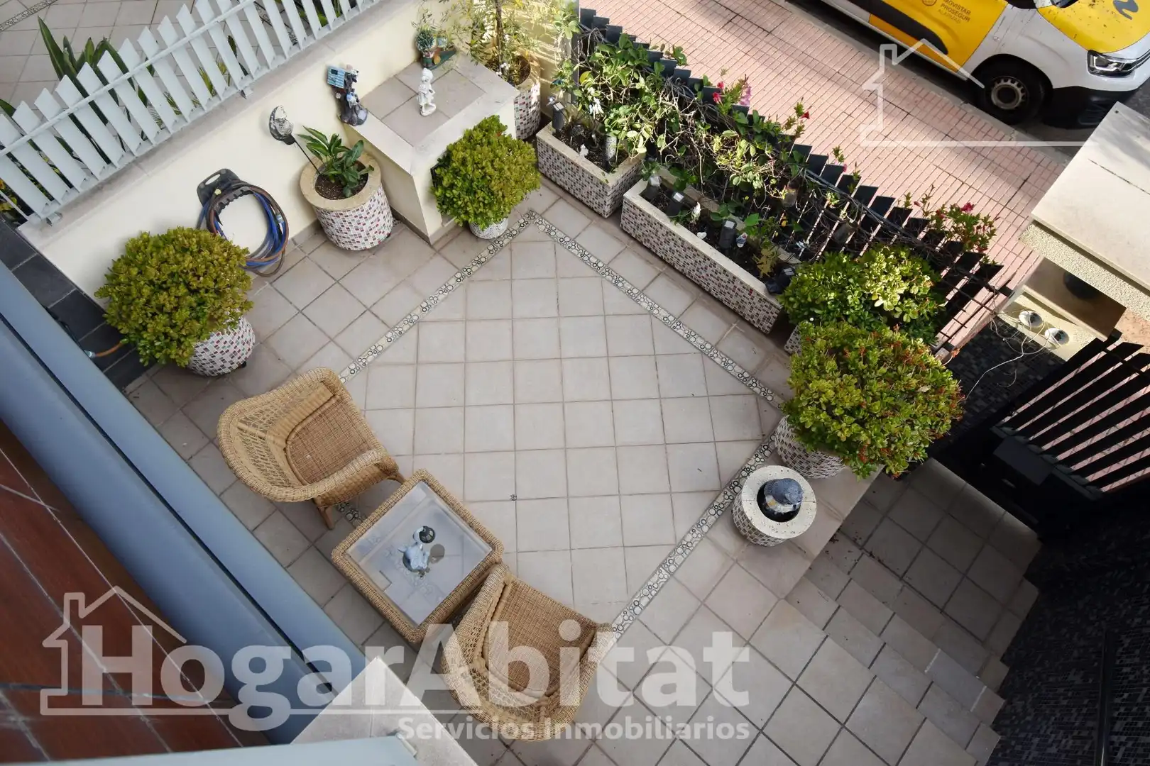 Terrace of Detached homes for sale in Castellón de la Plana / Castelló de la Plana  with Air Conditioner, Terrace and Balcony