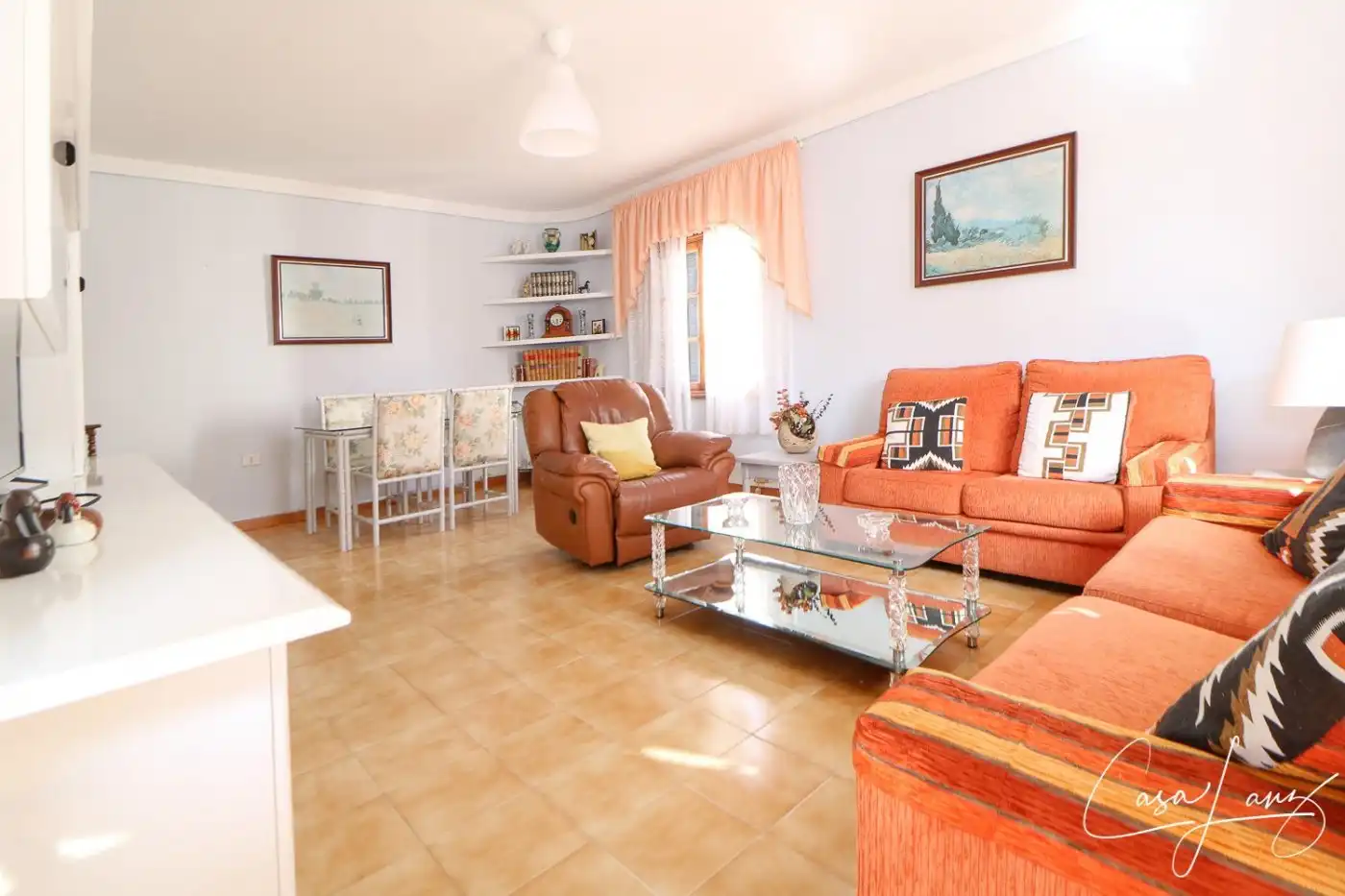 Sala de estar de Casa o chalet en venta en San Bartolomé con Aire acondicionado, Jardín privado y Terraza