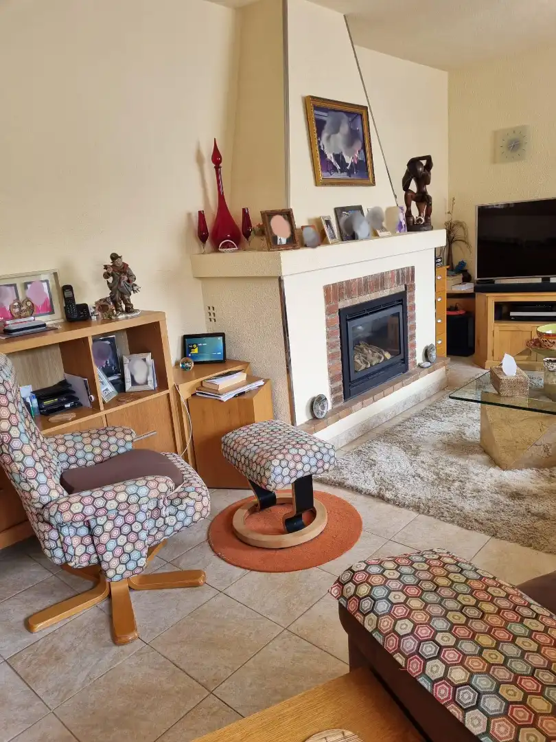 Sala d'estar de Casa o xalet en venda en Mojácar amb Aire condicionat, Calefacció i Jardí privat
