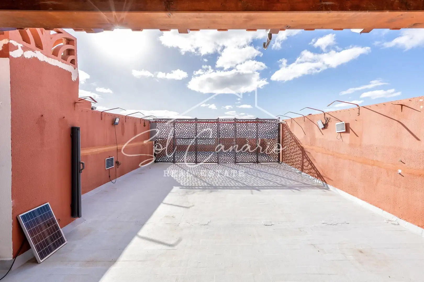 Terraza de Piso de alquiler en Telde con Terraza y Amueblado