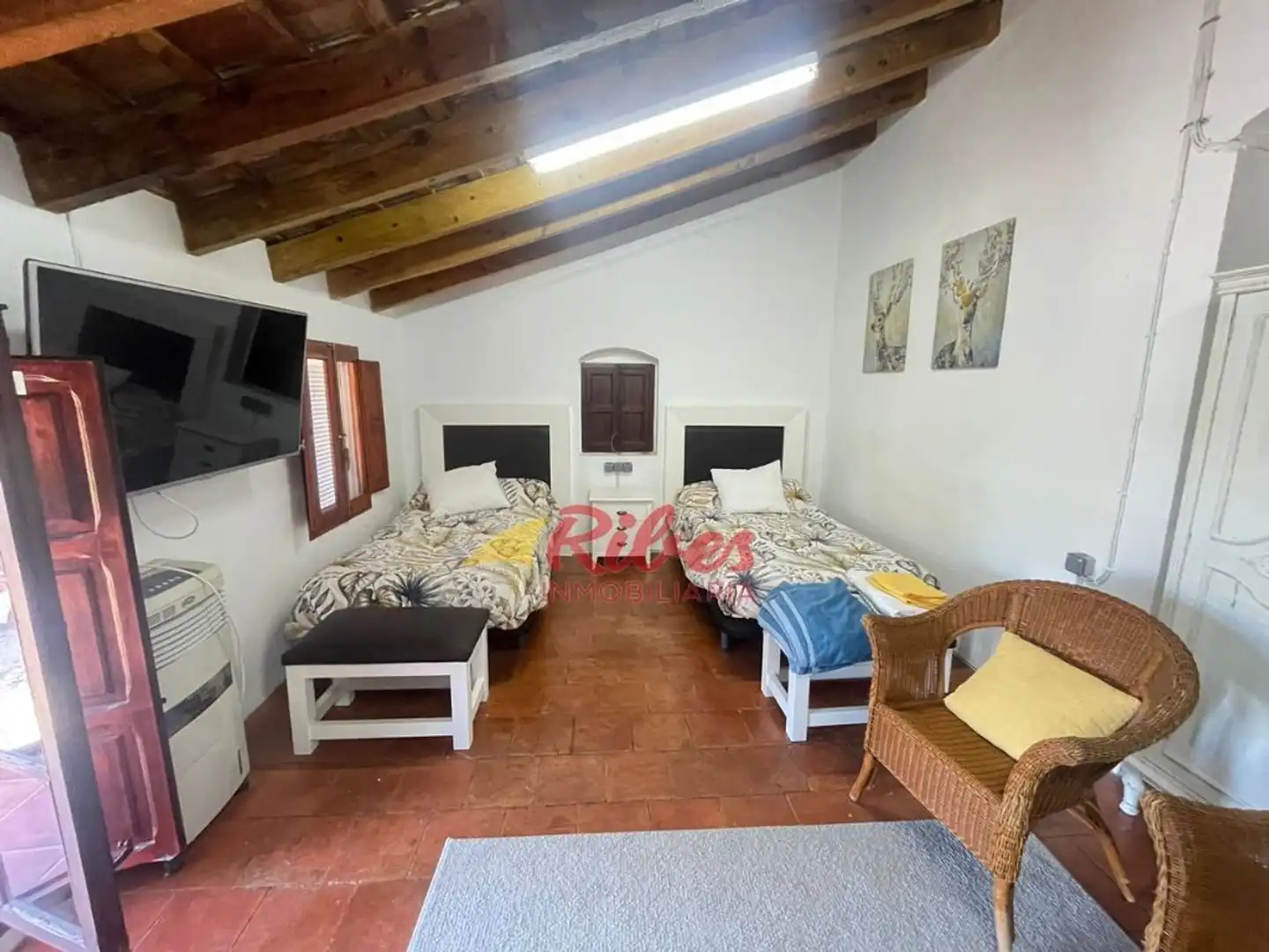 Habitación de Finca rústica en venta en Cullera con Aire acondicionado, Jardín privado y Terraza