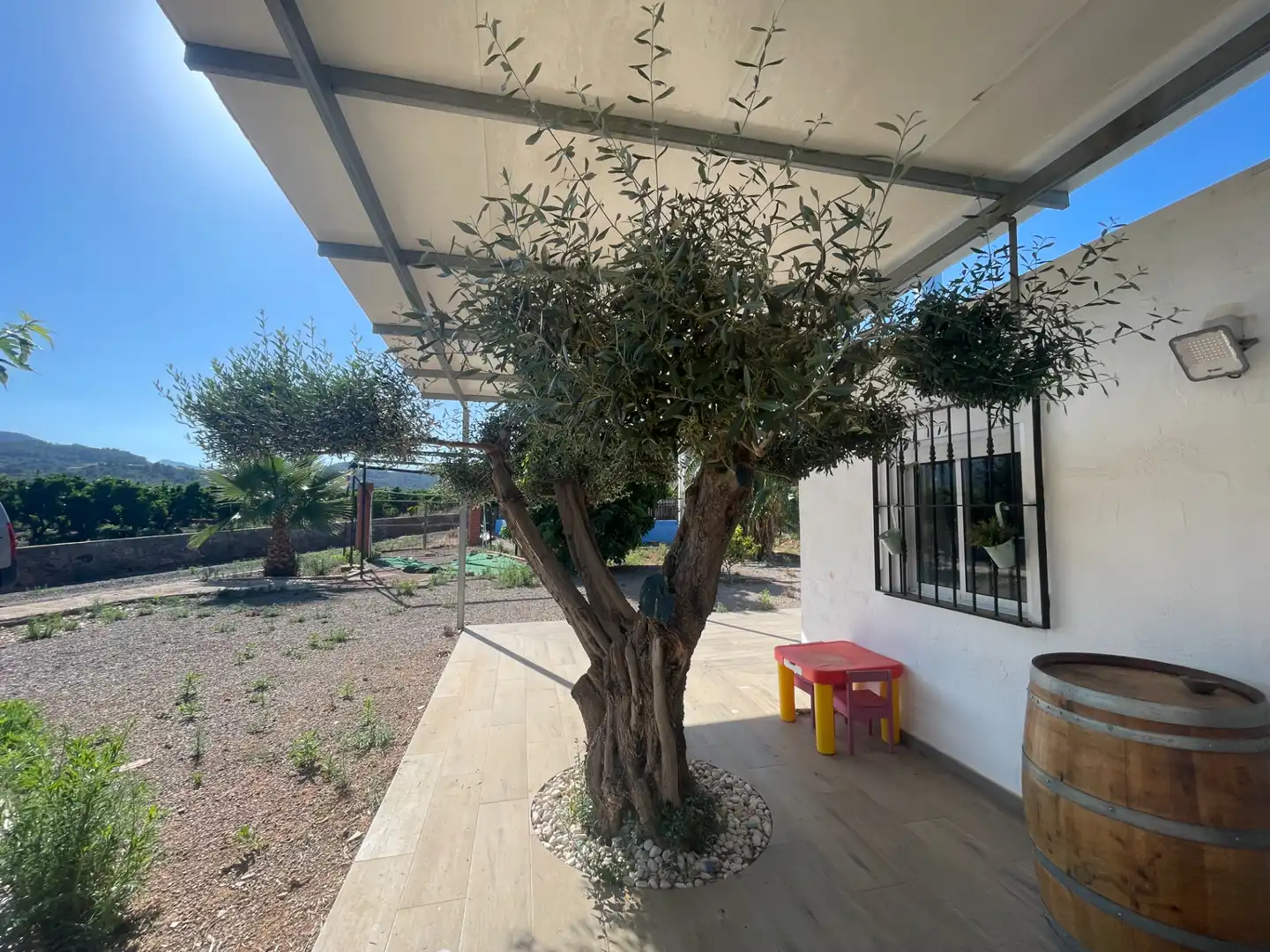 Terrassa de Casa o xalet en venda en Betxí amb Jardí privat, Terrassa i Piscina
