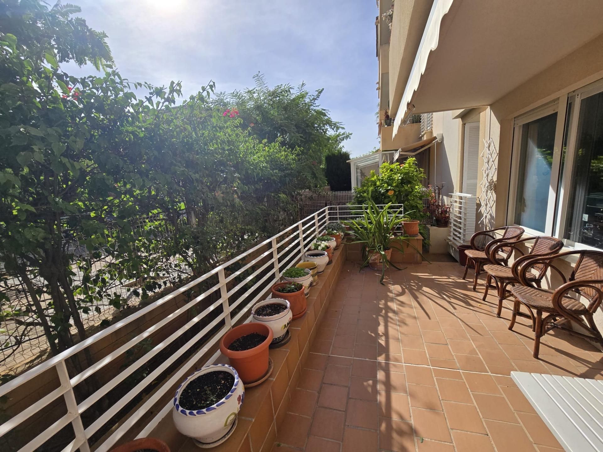 Terrace of Flat for sale in Calvià  with Air Conditioner, Heating and Private garden