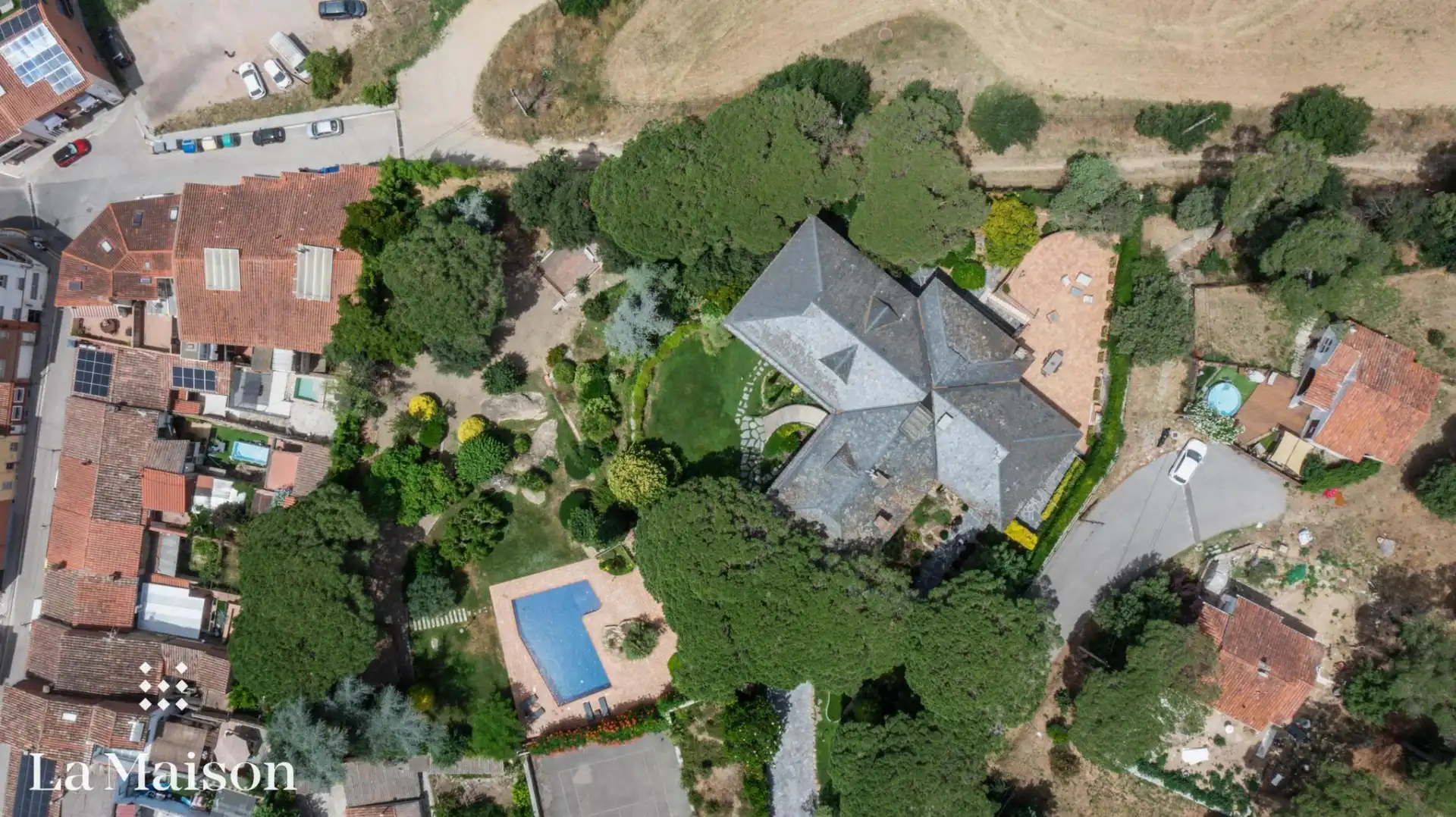 Jardí de Casa o xalet en venda en La Roca del Vallès amb Calefacció, Jardí privat i Traster