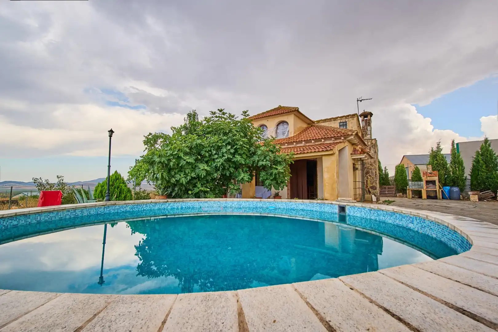 Piscina de Casa o xalet en venda en Puebla de Don Fadrique amb Jardí privat, Terrassa i Piscina
