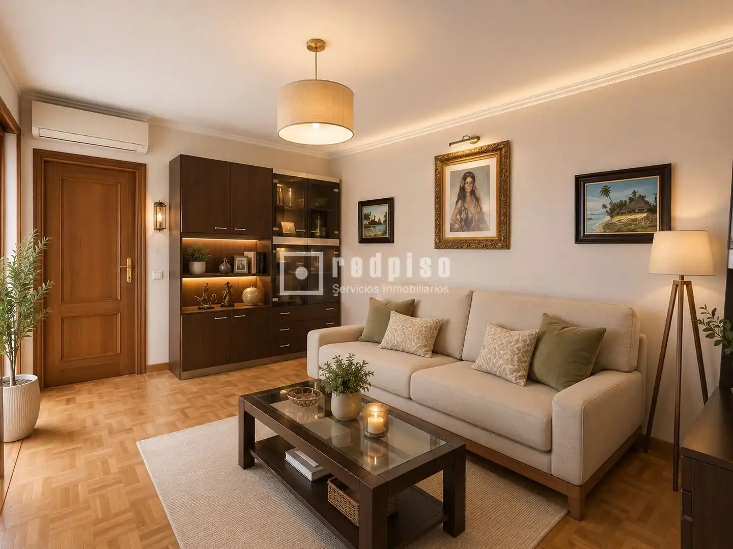 Living room of Flat for sale in Madrid