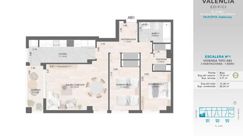 Photo 2 from new construction home in Flat for sale in Carrer Jaume I, 35, Metro - Auditorio, Valencia