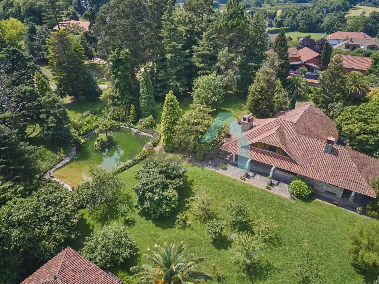 Jardí de Casa o xalet en venda en Gijón  amb Aire condicionat, Jardí privat i Parquet