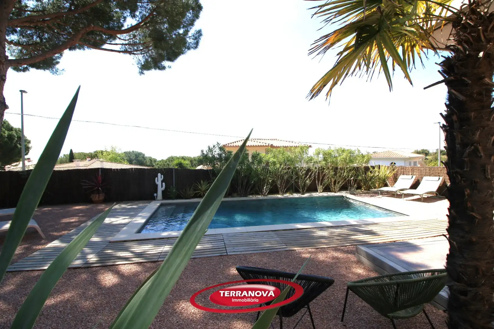 Piscina de Casa o xalet en venda en L'Ametlla del Vallès amb Aire condicionat, Calefacció i Jardí privat