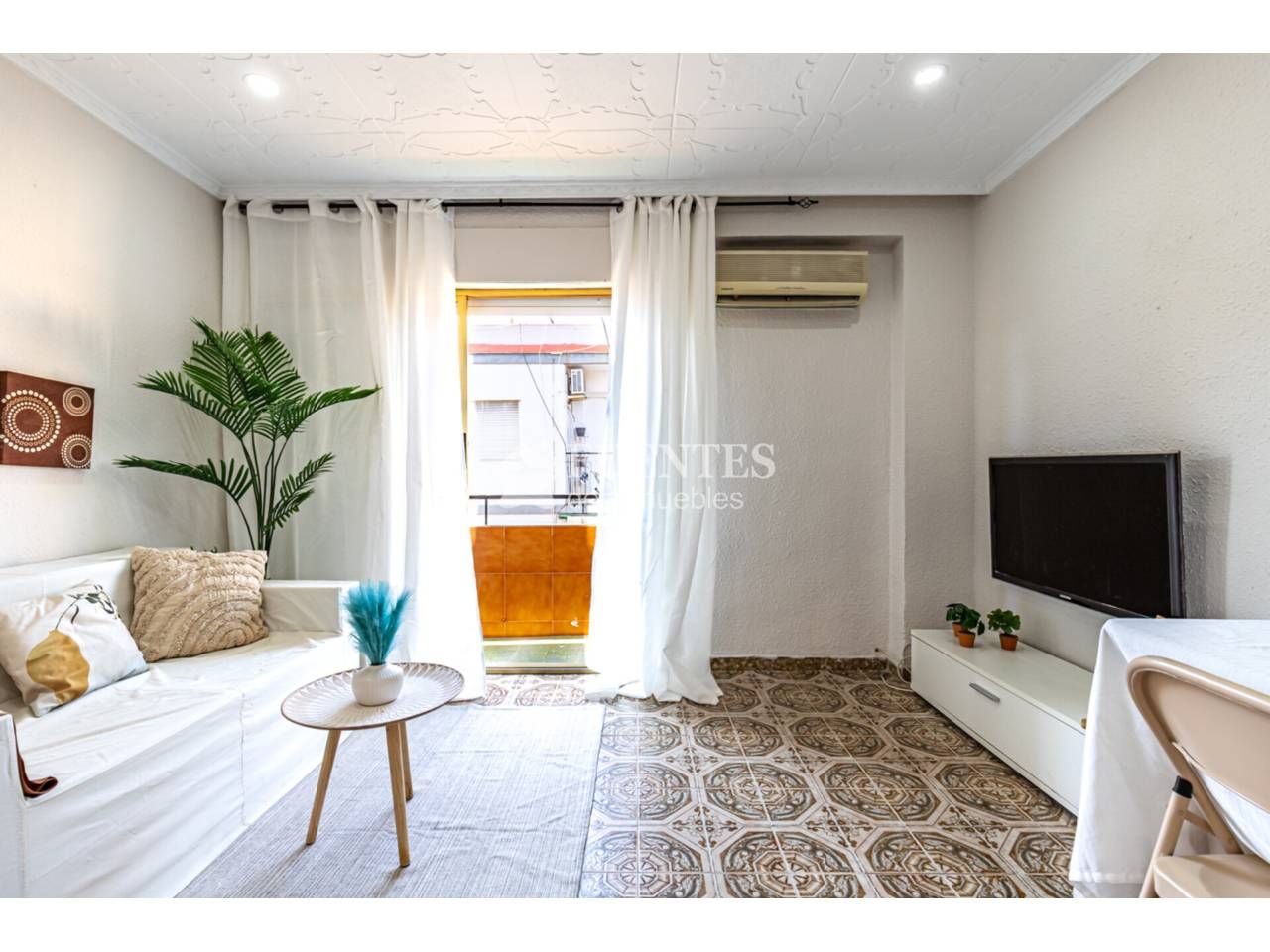 Living room of Flat for sale in Alicante / Alacant  with Air Conditioner and Terrace