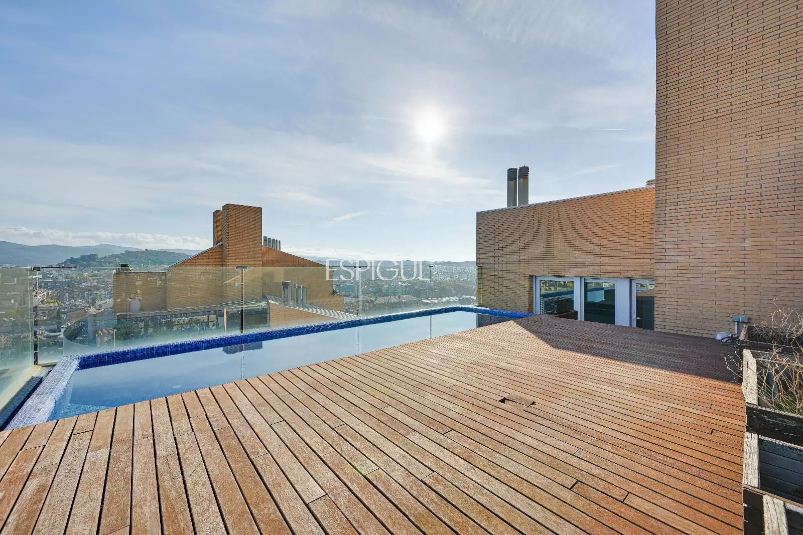 Terrace of Attic for sale in Girona  with Air Conditioner, Heating and Terrace