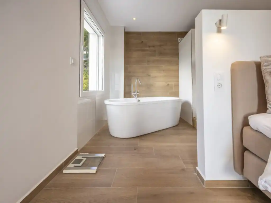 Bathroom of Houses for sale in Jávea / Xàbia  with Air Conditioner, Terrace and Swimming Pool