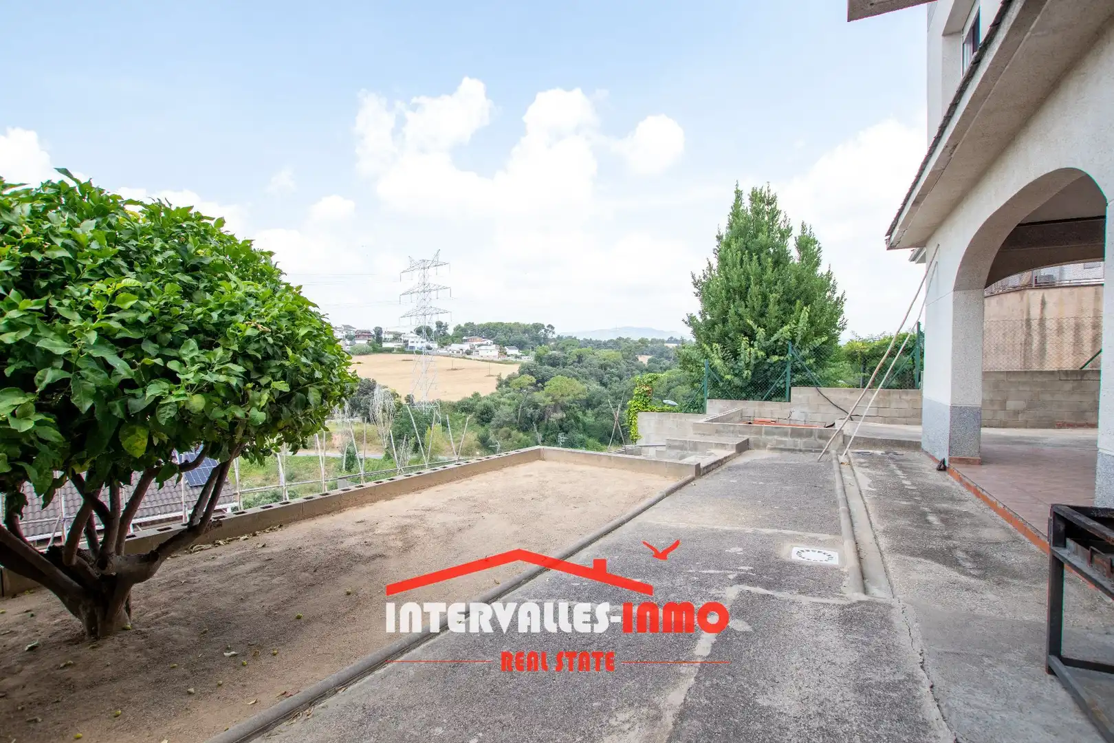 Terrassa de Casa o xalet en venda en Lliçà d'Amunt amb Aire condicionat, Calefacció i Jardí privat