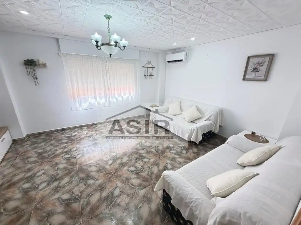 Living room of Flat for sale in Alzira  with Terrace